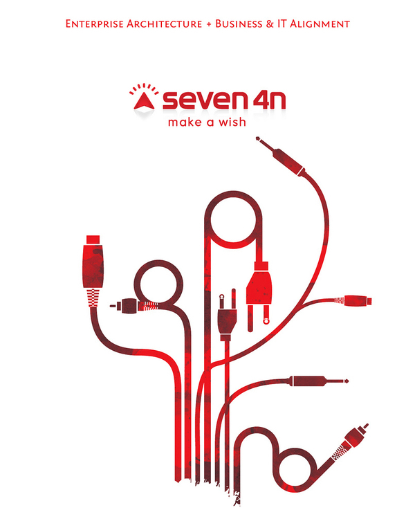 seven red IT Information Technology seven4n logo