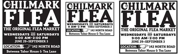 Chilmark Flea Market Chilmark Flea T-Shirts Chilmark Flea Tees