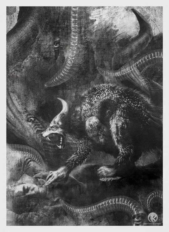photomanipulation manipulation digital painting characters creature Creature Design art print posters animals surreal mythology element
