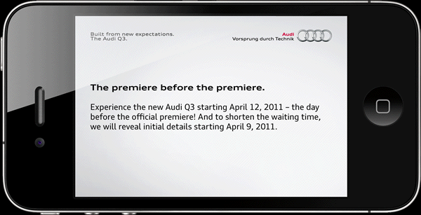Audi  Q3  Audi Q3 mobile  app