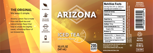 arizona Iced tea tea Felix Ng cal poly cal poly slo beverage