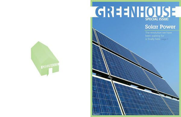 greenhouse Green House green magazine environmental Layout system design solar power rockwell frutiger boise state School assignment BSU eli meuler elijah mueler elicit mueller