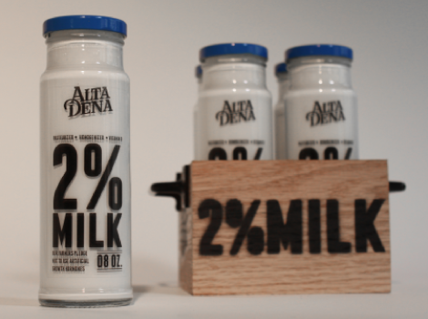 milk alta dena bottles farm packaging design wood glass jamie walpole designlioness