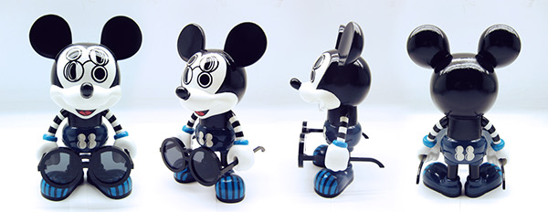 mickey mouse mickey citychain optical 88 spectacles toys vinyl customised