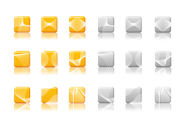 Collocation backup hosting icons