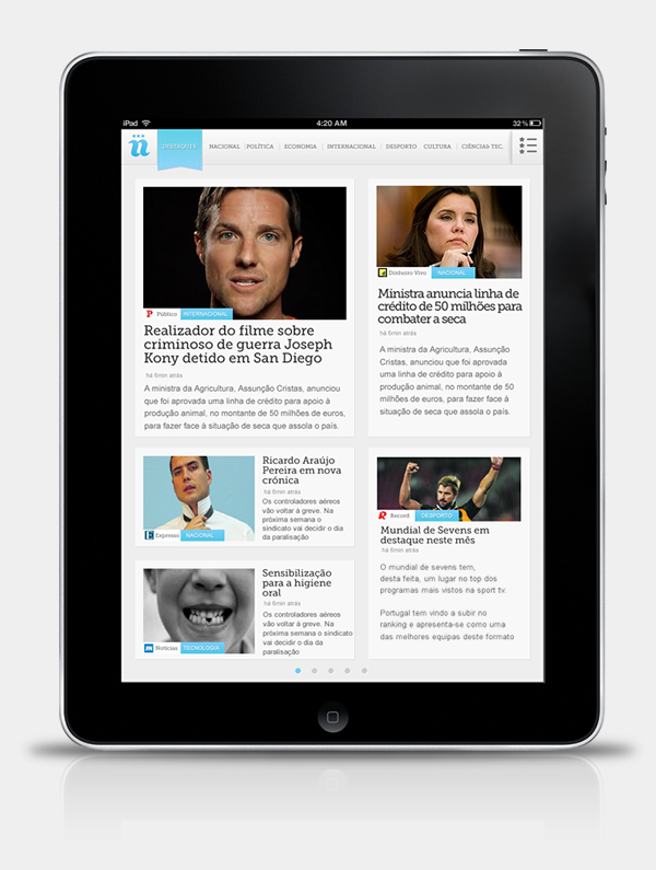 news  Press  newspaper  ipad  app  iOS  UI  design  art direction  Advertisign  niiiws