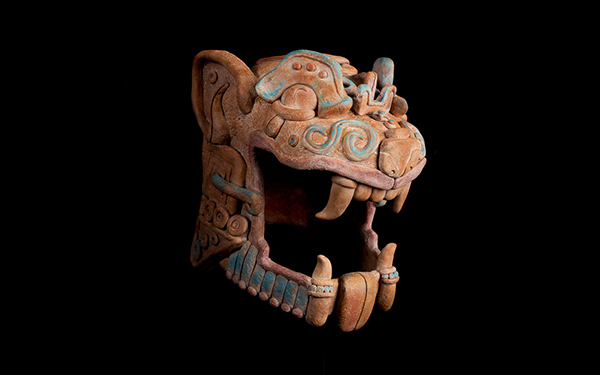 Mayan sculptures
