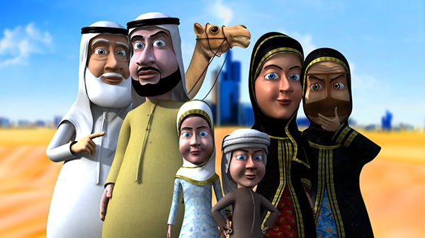 Arabic Cartoon Series. HERITAGE on Behance