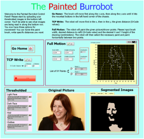 robot painting   LabView
