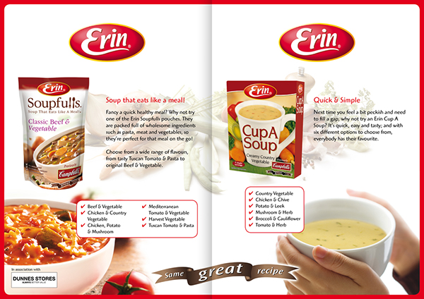 Premier Foods erin campbell's Soup Soupfulls CupA soup
