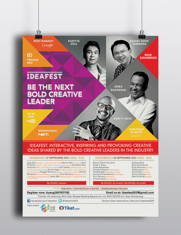 creative business conference Event ideafest ahok jakarta fgd dgi