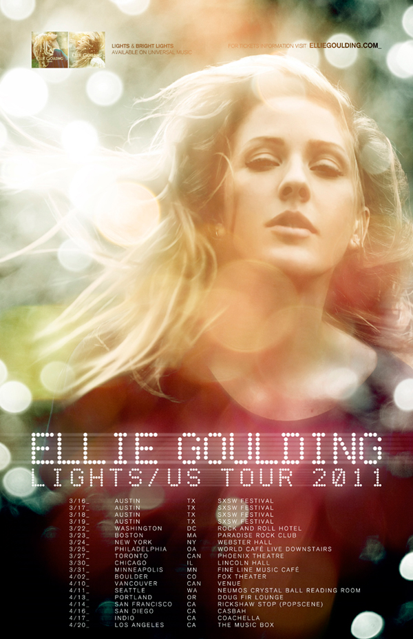 ellie goulding tour los angeles ellie goulding tour los angeles