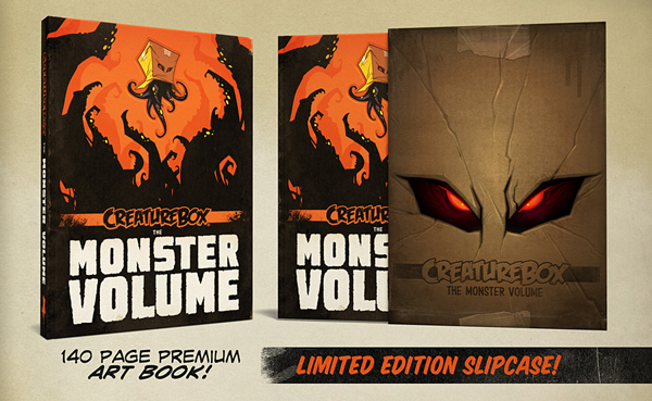 Creaturebox  monster volume Kickstarter book spacemen creatures artwork Concep Art  Video games  comics