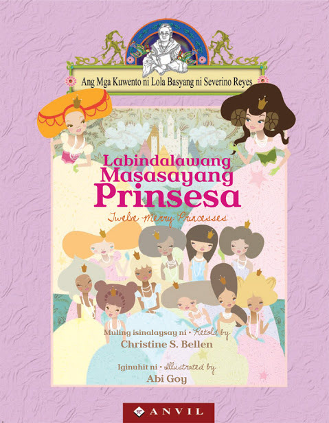 Picture book illustration children's book fairy tale Princess Picture book ILLUSTRATION  lola basyang dancing