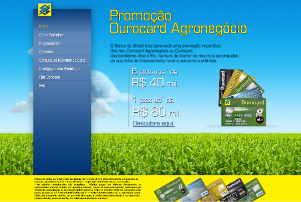 Promoção Ourocard Agro Agronegócio Agro Promoção Ourocard cartão card credit card
