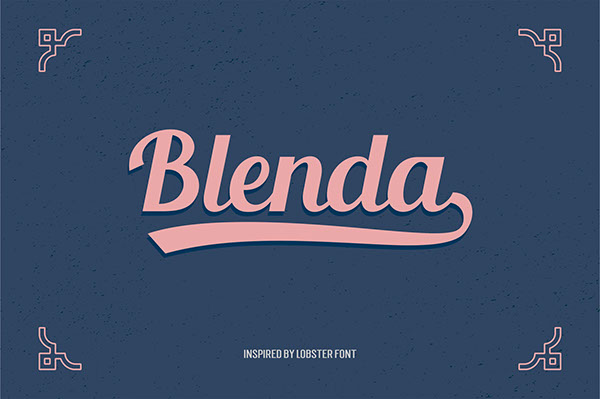Blenda Script - Free Font