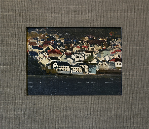 "Shores of Mjosa."
o/c 24x17,5 cm 2014