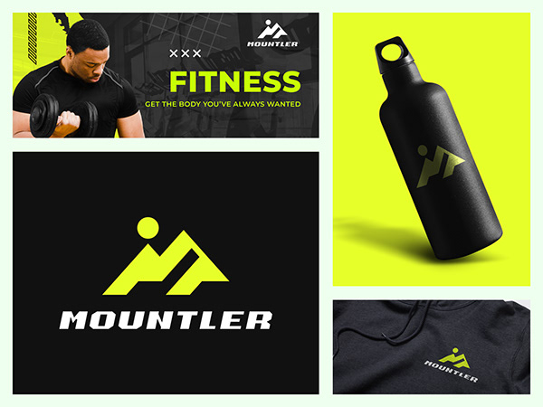 sports, fitness, apparel logo design, logo