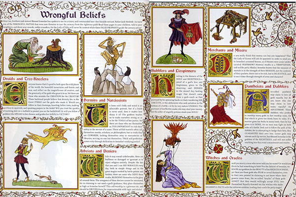 Medival art medival fantasy Paizo Publishing beliefs Philosofies watercolour watercolor gouache opaque watercolors