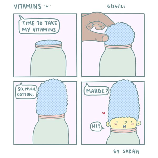 Vitamins Comic