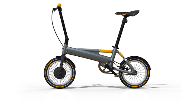 Compact electric bike on Behance
