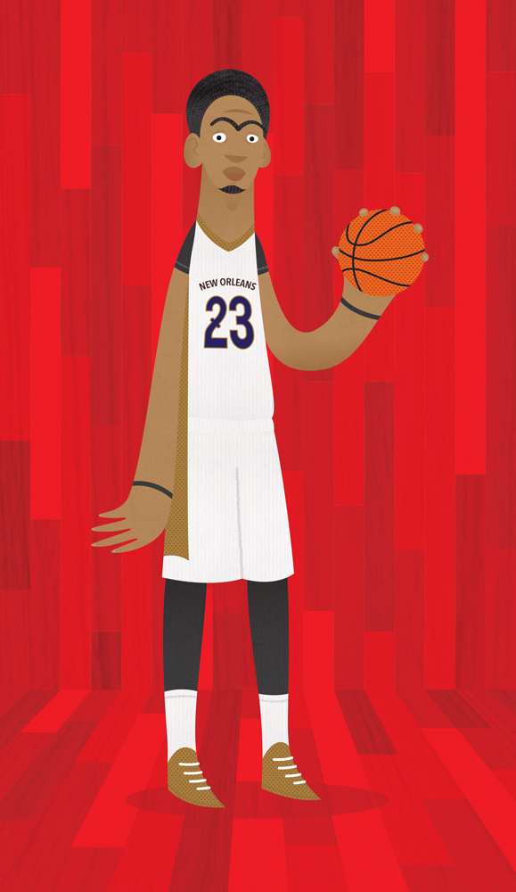 Anthony Davis NBA NBA playoffs the brow basketball