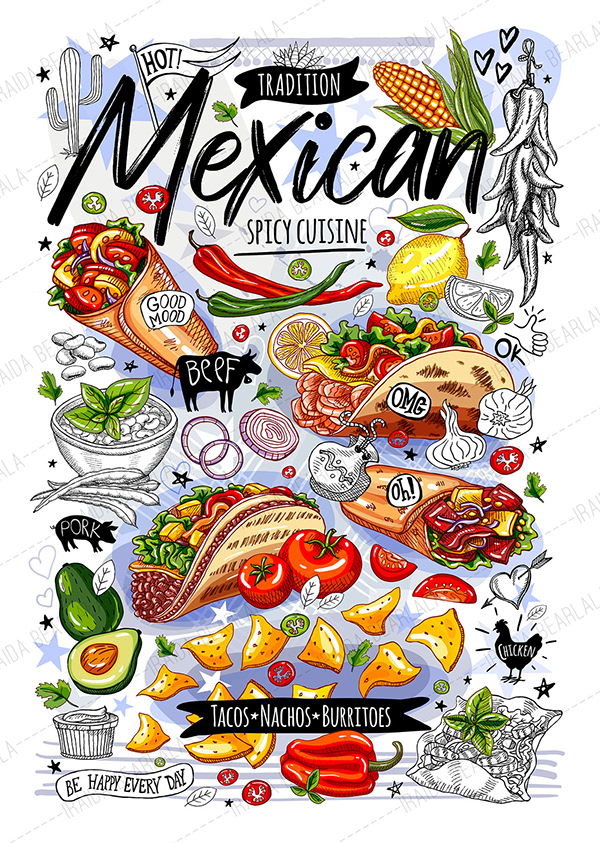 Food poster design