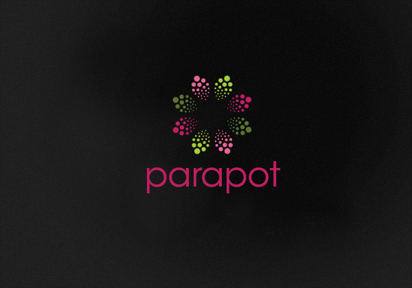 visual identity  logo  brand visalization  3d  Rendering parapot  new product house hold Flowers