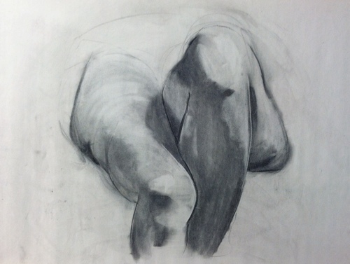 Figure Drawing figure charcoal