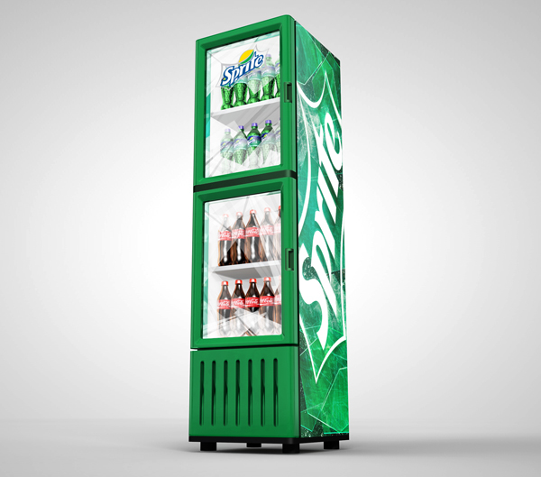 Coca Cola Sprite Cooler Graphic