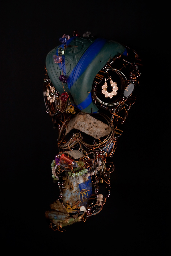 fine art africa masks andre magnin calixte dakpogan romuald hazoume exhibitio