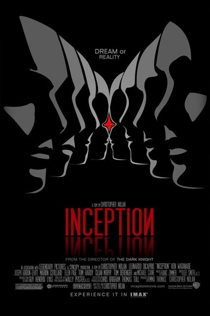 inception minimalist movie poster