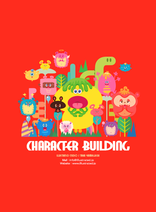 monster Character kids comic toy covers