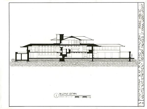 Iconic House  Project Robie  House  on SCAD Portfolios