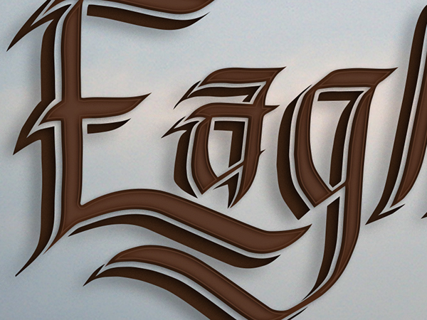 lettering calligrafia poster type