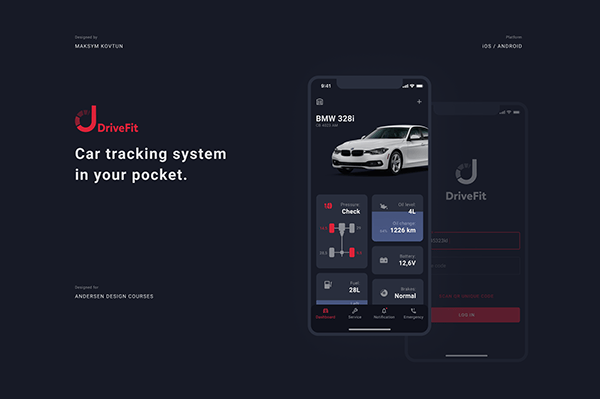 Car sensor tracking mobile app(case studies)