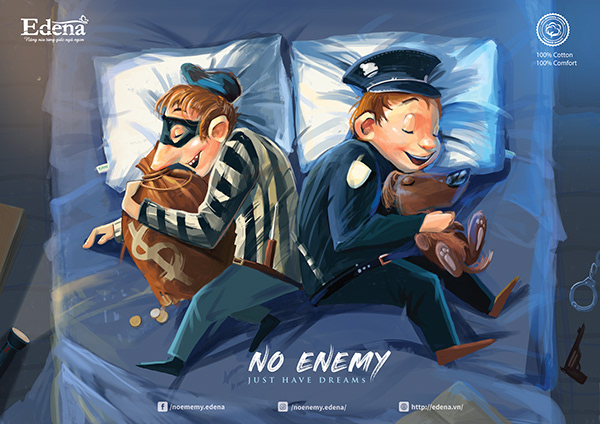 NO ENEMY Poster