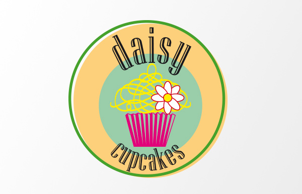 cupcakes Logotype business card barcelona cooking