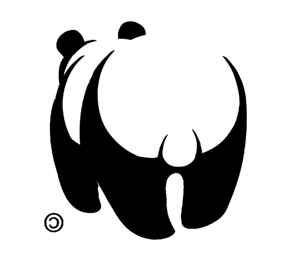 WWF LOGO FROM BEHIND on Behance