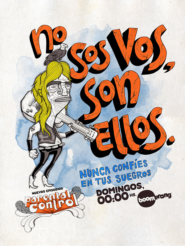 teen tv show Latin America alternative Promotion Illustration