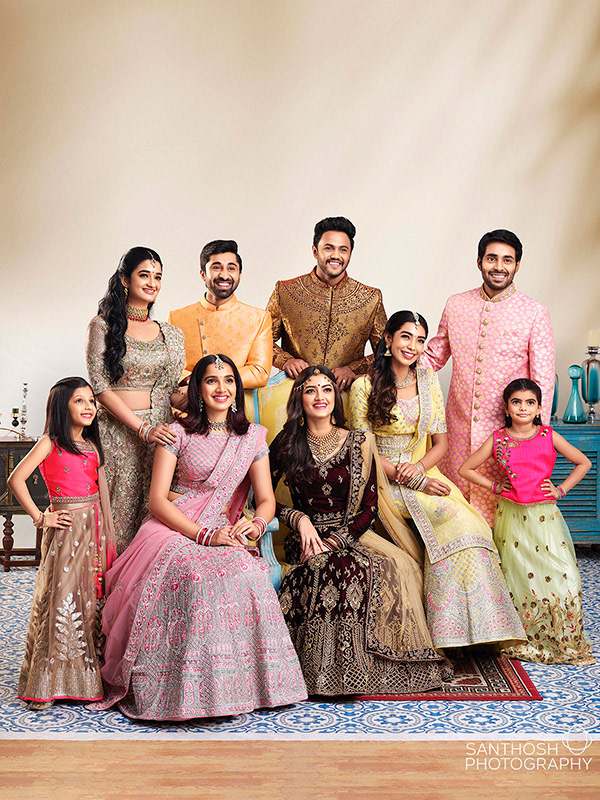 Advertising  Chennai silks Fashion  fashion photography Santhosh Photography Silk Saree Wedding Collections
