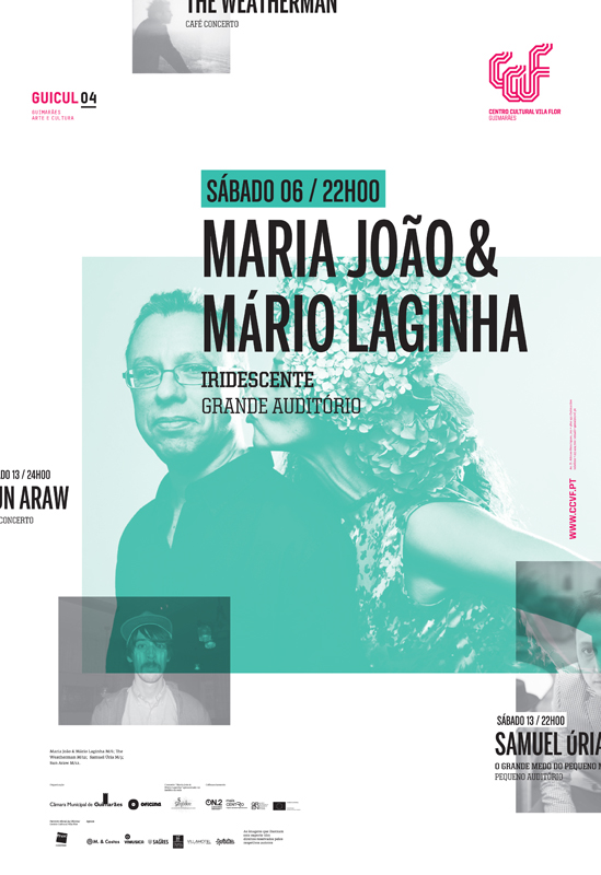 ccvf design matrix Cultural events culture poster brochure porto Portugal