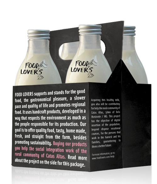 package organic Food  Sustainable packaging design food lovers healthy blackboard black chalk