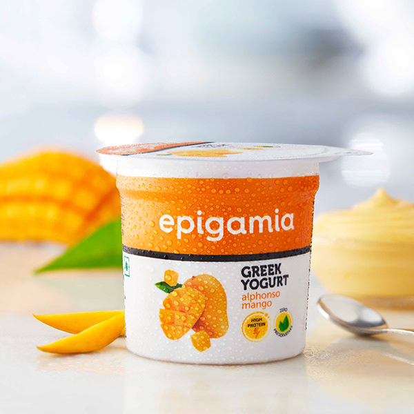 Greek yogurts from epigamia