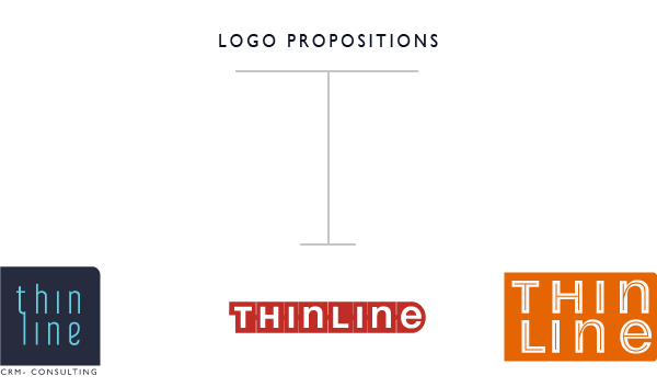 thinline Morocco logo brand identity visual rabat Casablanca Webdesign CRM edetailing Consulting