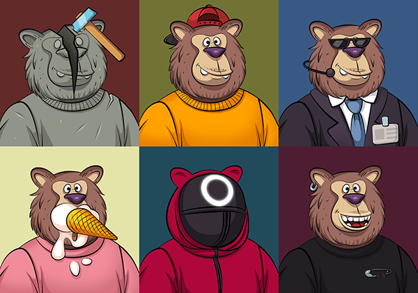 Lil Grizzly NFT collection