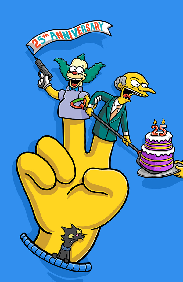 the Simpsons 25th Anniversary