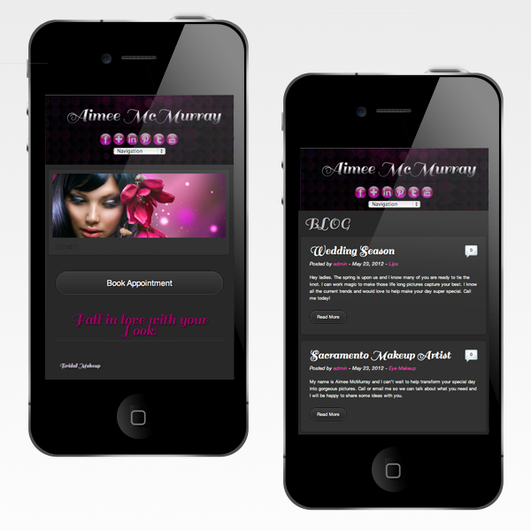 makeup  sacramento wedding bridal makeup beauty makeup art Responsive Design black background Webdesign responsive layout mobile friendly design