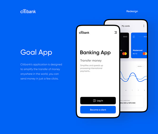 Citybank mobile app redesign