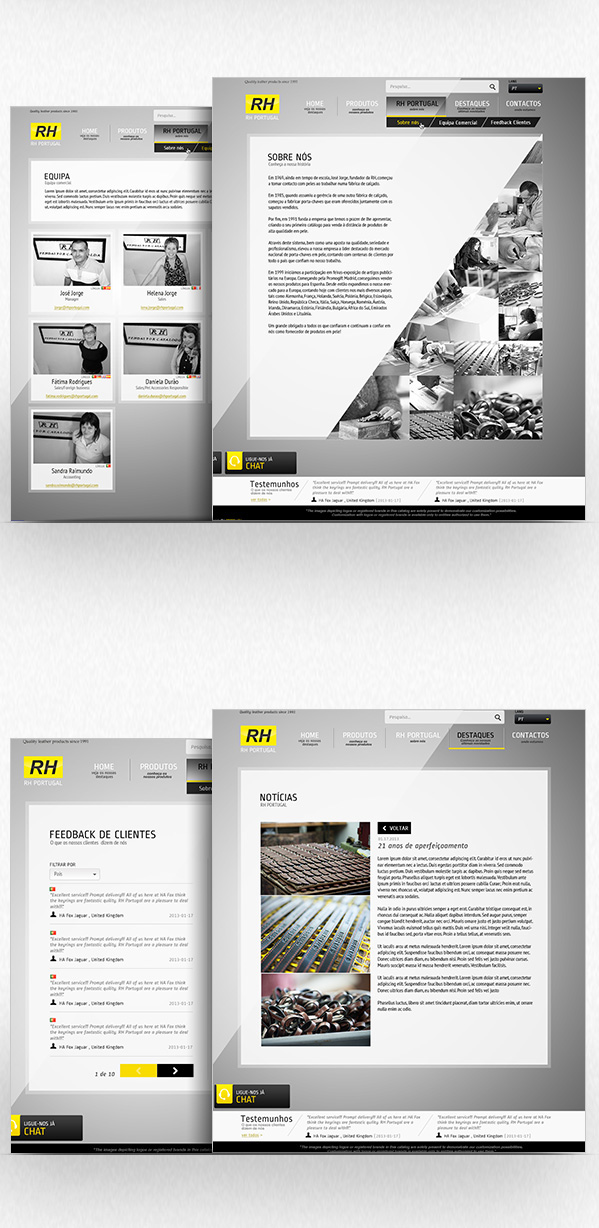 RH PORTUGAL mmstudio design backend html5